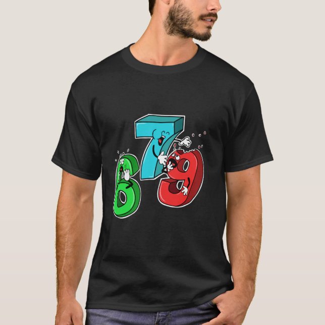 Camiseta 7 Comeu 9 (Frente)