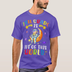 Camiseta 7 deste astronauta mundial de volta para S