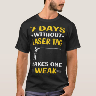Camiseta 7 dias sem a etiqueta laser