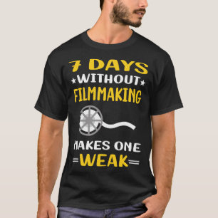 Camiseta 7 Dias Sem Fazer De Filmador