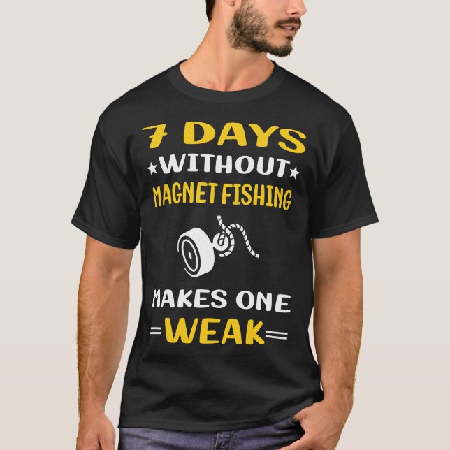 Camiseta 7 Dias Sem Pesca Com Aranã (Frente)