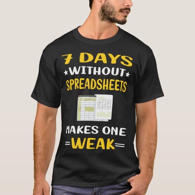 Camiseta 7 Dias Sem Planilhas (Frente)
