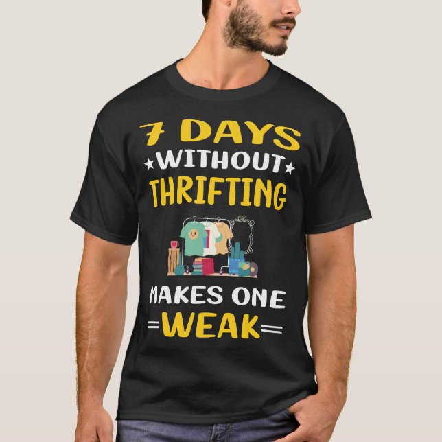 Camiseta 7 dias sem Thrifft (Frente)