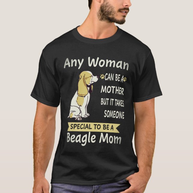 Camiseta 7 Especiais Para Ser Uma Mãe Beagle Beagle (Frente)