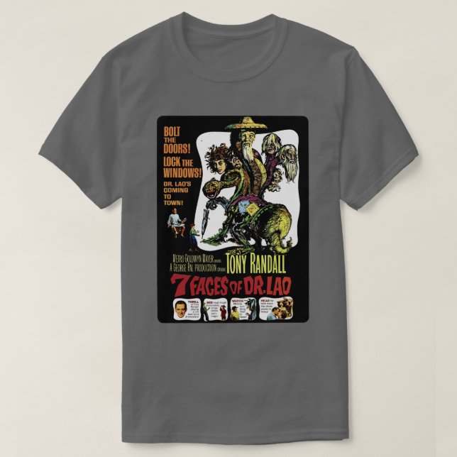 Camiseta 7 Faces do Dr. Lao (Frente do Design)