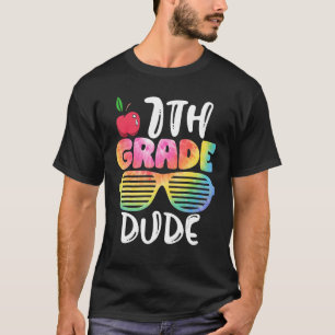 Camiseta 7 Grau Duo Óculos De Sol Colados De Volta À Escola