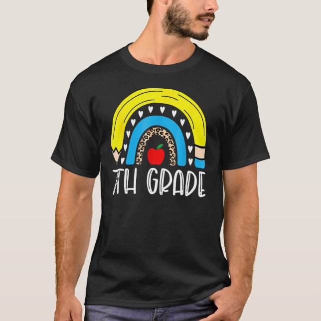 Camiseta 7 Grau Rainbow Kids Campo de Professores Dia 2022  (Frente)