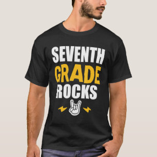 Camiseta 7 Grau Rocks De Volta Para O Professor De Música E