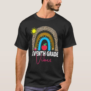 Camiseta 7 Grau Vibes No Primeiro Dia De Volta Ao Professor