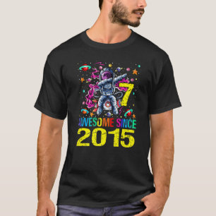 Camiseta 7 Impressionante Desde 2015 Astronaut 7 no Espaço 