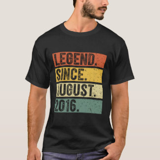 Camiseta 7 Legenda desde agosto de 2016 7