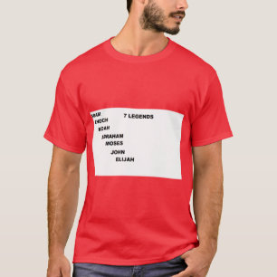 CAMISETA 7 LEGENDAS