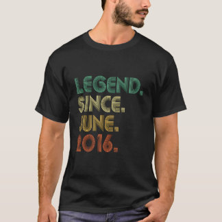 Camiseta 7 Lenda Desde Junho De 2016 7º