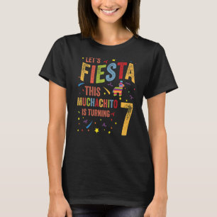 Camiseta 7 mexicano de aniversário deixa Fiesta este Muchac