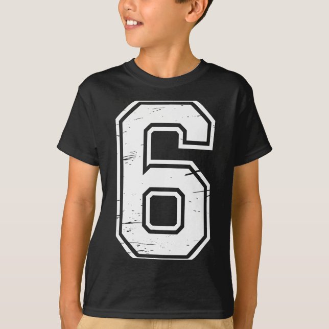 Camiseta 7 Number 67 Six Seven Meme  (Frente)