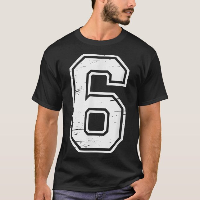 Camiseta 7 Número 67 Seis Sete Meme  (Frente)