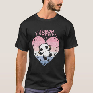 Camiseta 7 Panda 7 B-Day