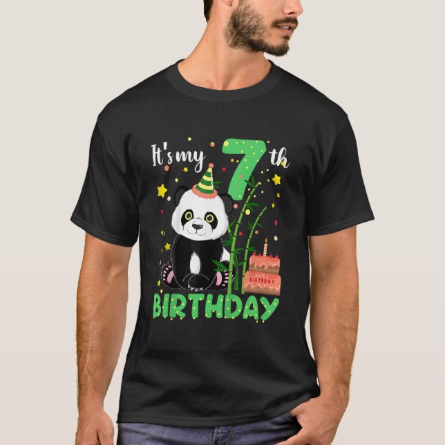 Camiseta 7 Panda 7Th Panda (Frente)