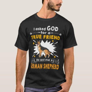 Camiseta 7 Peço a Deus Um Verdadeiro Amigo Ele Me Enviou Um
