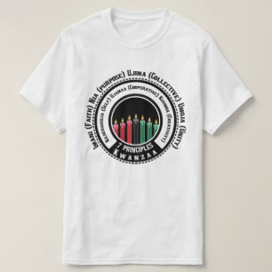 Camiseta 7 Princípios Do Kwanzaa