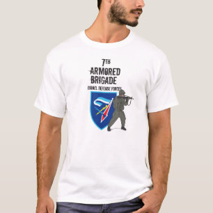 Camiseta 7o Brigada blindada, forças de defesa de Israel