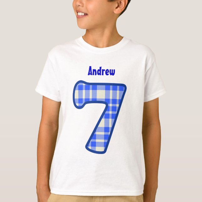 Camiseta 7o Costume de sete anos V02 da XADREZ do (Frente)