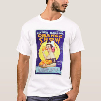 Camiseta 7o Mostra alaranjada nacional 1917
