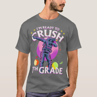 Camiseta 7th Grade Dabbing Astronaut Back to School Im Read