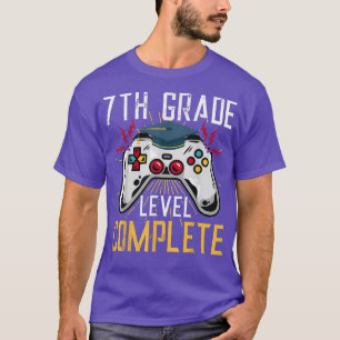 Camiseta 7th Grade Level Unlocked Back To School Seventh Gr
