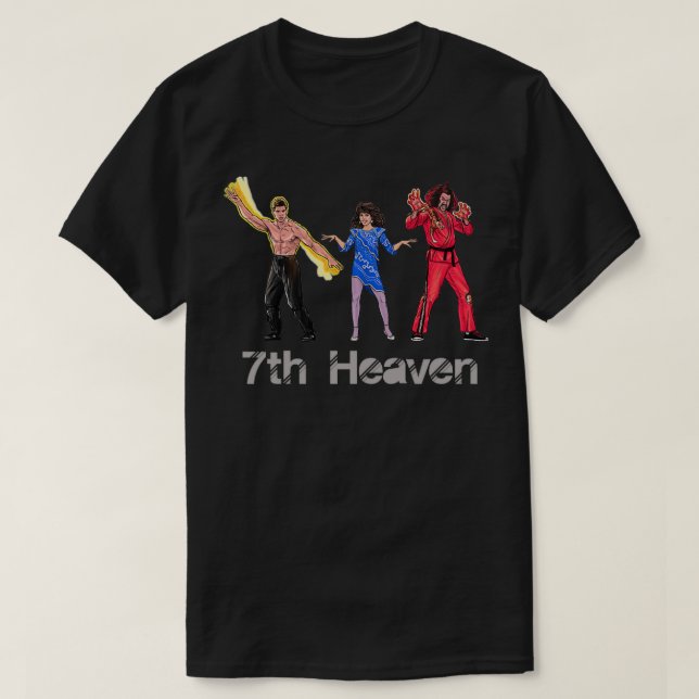Camiseta 7th Heaven Trio 1985 (Frente do Design)