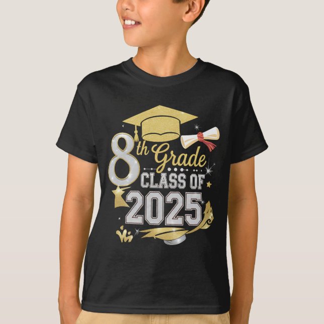 Camiseta 8ª Classe De Graduação Do Formando 2025 (Frente)