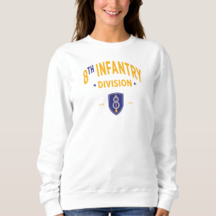 Camiseta 8ª Divisão de Infantaria - Militar dos Estados Uni