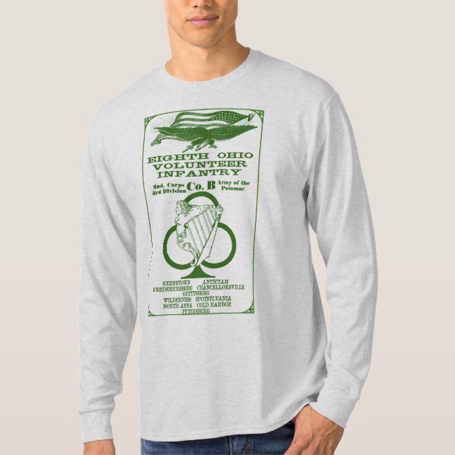 Camiseta 8ª manga longa OVI t (Frente)