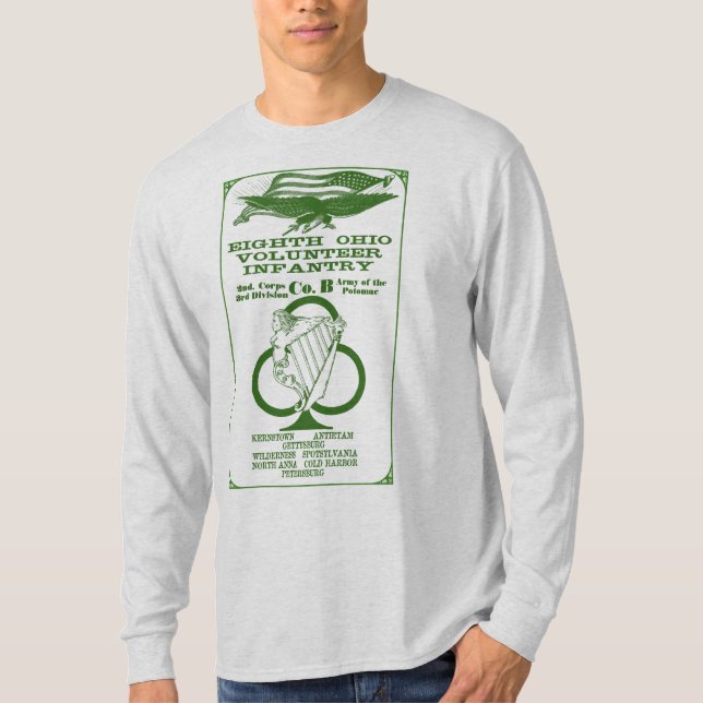 Camiseta 8ª manga longa OVI t (Frente)