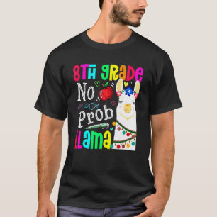 Camiseta 8ª série sem problema de volta às aulas linda lham