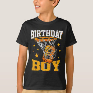 Camiseta 8º Aniversário de Basquetebol Garoto de 8 anos