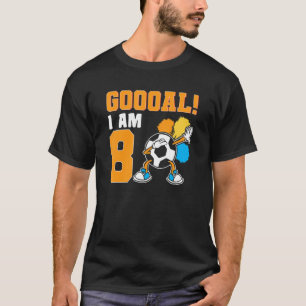 Camiseta 8º Aniversário do Futebol Pensou que a Festa de an