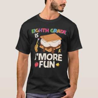 Camiseta 8º Ano É Mais Divertido De Volta Ao Teto De Alunos