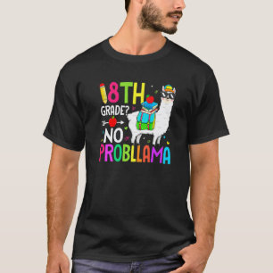 Camiseta 8º ano Sem Prob Llama Volta às Aulas Primeiro Dia
