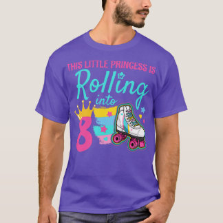 Camiseta 8º Skates do rolo de aniversário 1