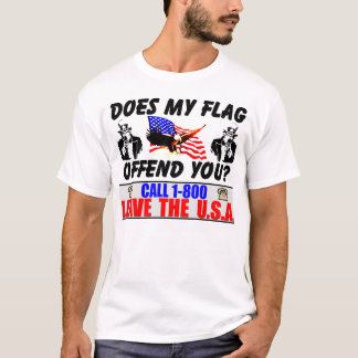 Camiseta ! - 800 saem dos EUA