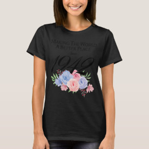 Camiseta 80 Aniversário Fazer o mundo um lugar melhor desde