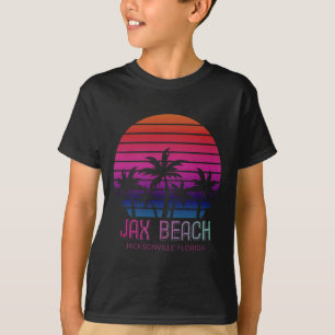 Camiseta 80 anos 90 retrorreflectores Jacksonville Flórida