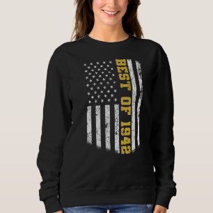 Camiseta 80 Anos De Idade Melhor Do Aniversário De 80 1942