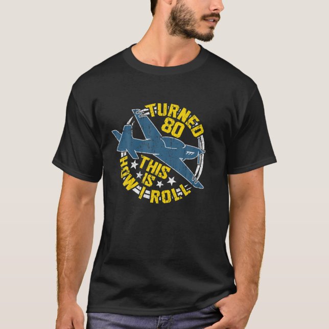 Camiseta 80 Birthday (Frente)