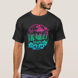 Camiseta 80 Birthday Cruise 2024 Vacation Trip Matching G