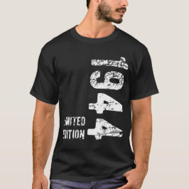 Camiseta 80 Birthday Gift 1944 Limited Edition 80 Anos