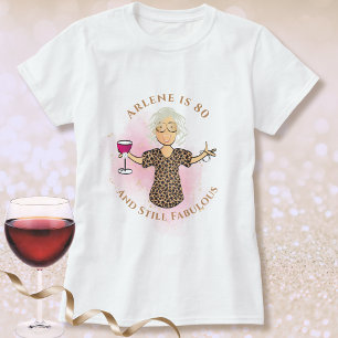 Camiseta 80 e Fabuloso Diversão de Desenho Animado Feminino