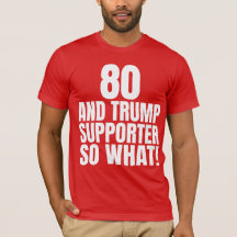 80 e Trump Supporter, que trump engraçado