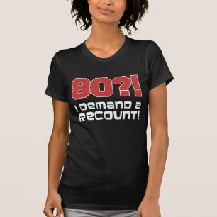 Camiseta 80? Eu exijo uma recompensa (ESCURO)